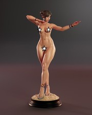 Nudo Chun-li - Figura/statua