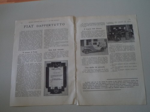 Advertising pubblicità 1930 - advertising,