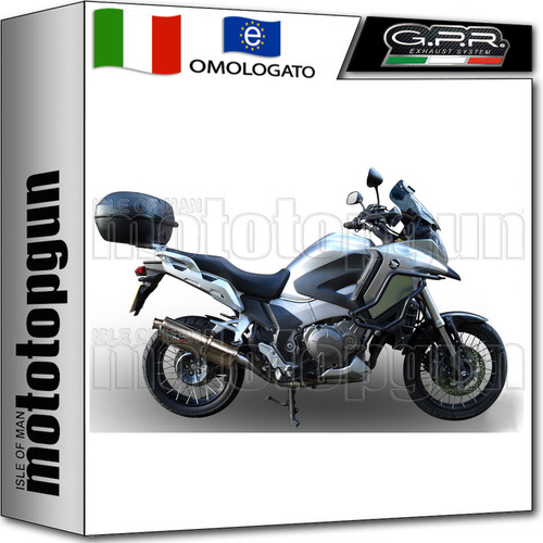 Gpr scarico hom trioval honda - hom,