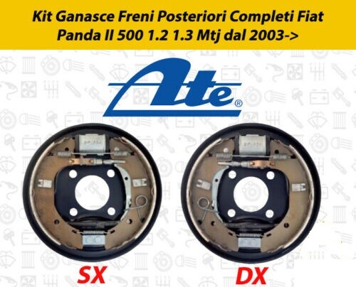 Kit ganasce freni posteriori - ganasce,
