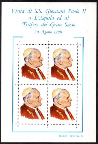 Foglietto erinnofilo papa - erinnofilo,