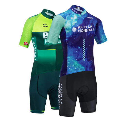 Maglia ciclismo uomo donna set