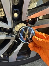 4x Coprimozzi Vw 65 5H0601171 Golf 7 8 Caddy Toureg T Roc Ecc.