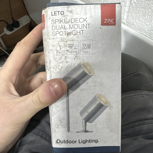 Luce esterno argento - da,