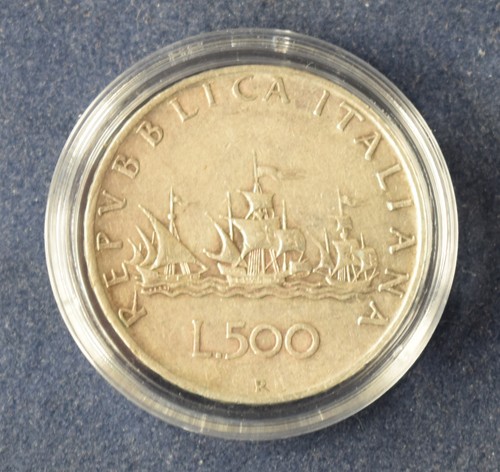 500 lire italia 1958 - 500, lire,