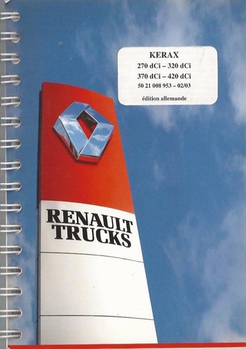 Camion renault kerax manuale - kerax,
