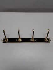 appendiabiti da parete. Anni '50. Ottone