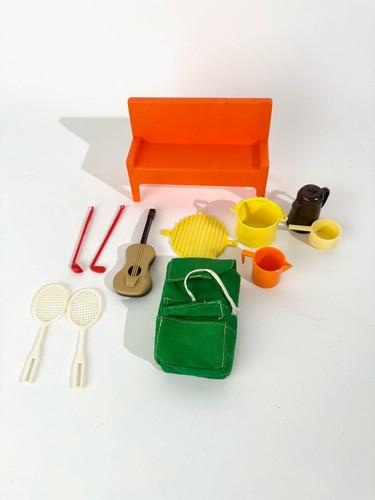 Lotto accessori camper barbie - lotto,