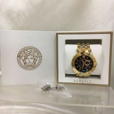 Orologio Versace V-Race Dual Time VEBV00519 quadrante nero, usato, con link aggiuntivo da