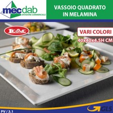 Vassoio Quadrato in Melamina