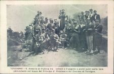 ba cartolina terzigno s.antonio di padova tra i soldati provincia di napoli