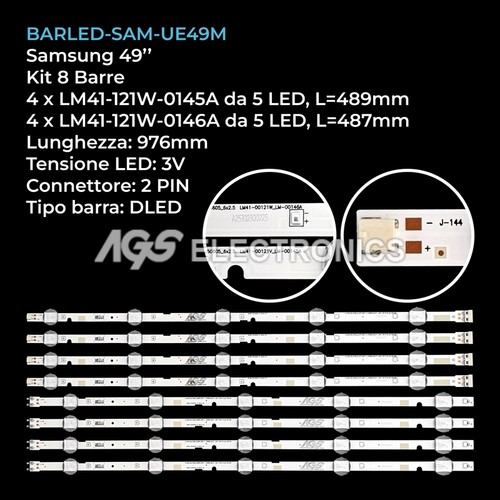 Kit barre strip led tv - kit,