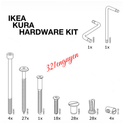 Kit ricambi hardware - , di