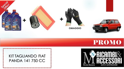 Kit tagliando fiat panda - kit,