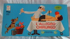 L'ALLEGRO CHIRURGO GIOCO IN SCATOLA VINTAGE '60 MB EG EDITRICE GIOCHI MILANO