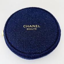 Borsa CHANEL BEAUTY blu navy