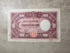 REGNO D’ITALIA BANCONOTA