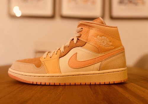 Nike jordan mid arancione - 1,