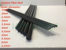 Asta in fibra di carbonio 1mm