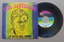 7" 45 GIRI GINO SANTERCOLE LA