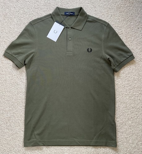 Polo fred perry verde corona - polo,