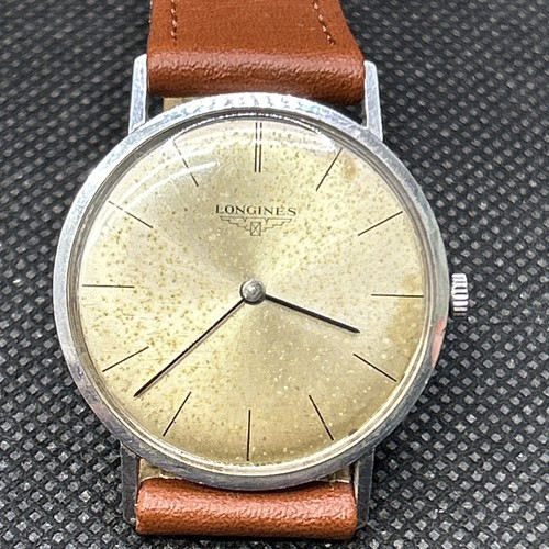 Longines vintage acciaio