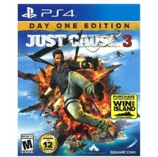 JUST CAUSE 3 (PS4) DISC + CVR