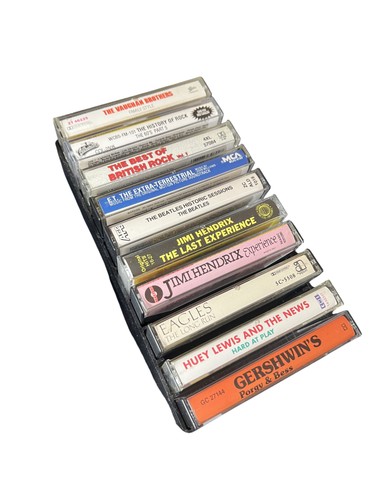 Vintage cassette lot rock pop - lot,