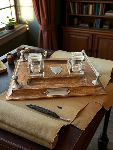 Antique english oak double - antique,
