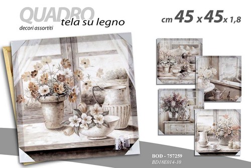 Quadro stampa tela canvas - su,