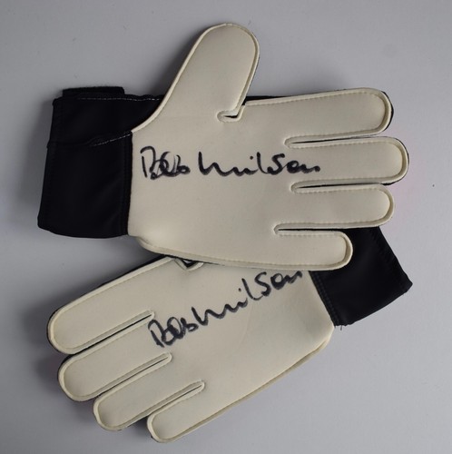 Bob wilson signed pair - bob,