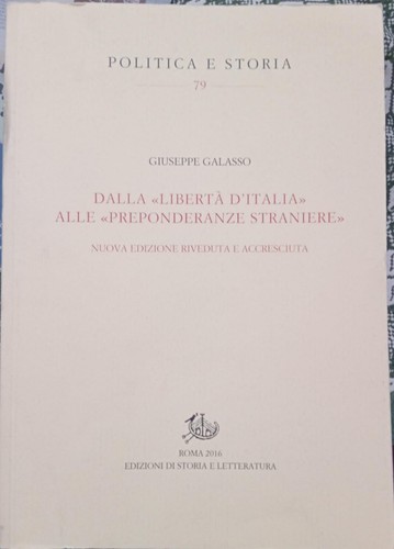 Giuseppe galasso dalla - galasso, -dalla