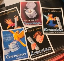COCCOINA  - lotto di   5 promocard