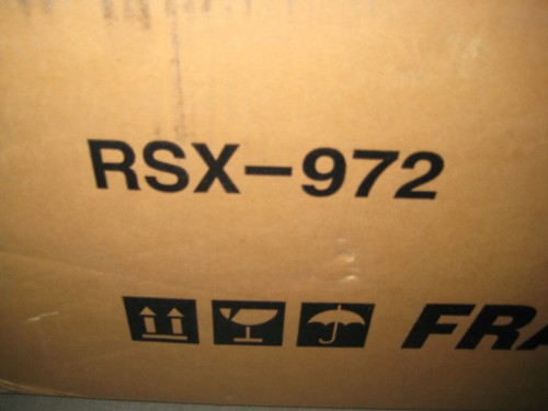 Rotel rsx 972 - rotel, argento