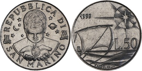 San marino lire - marino:,