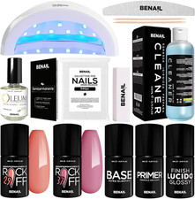 Kit Semipermanente Unghie Professionale, Kit Ricostruzione Unghie Gel Completo, 