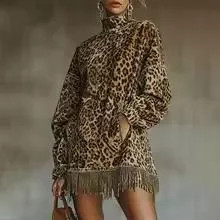 Mini abito donna - donna, leopardato