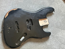 Corpo basso Fender American Geddy Lee Jazz nero 4 libbre 14 oz