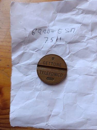Gettone telefonico 7511 esm - 7511,