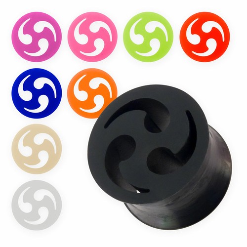 Silicone flesh tunnel triskele - tunnel,