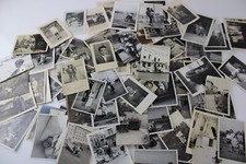 Grande lotto 80 Foto soggetto BAMBINI D'epoca Bianco e nero Fotografie Neonati
