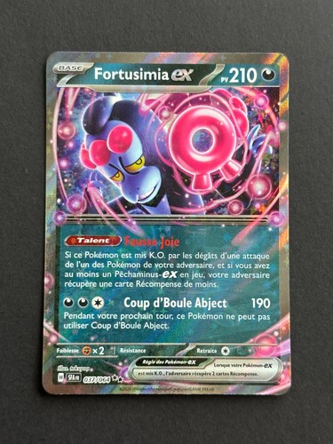 Carta pokemon fortusimia ex - pokemon,