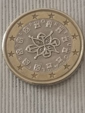 Un 1 Euro Portugal  Portogallo 2002 Quasi Raro rara
