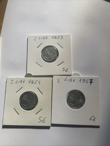 Lotto monete lire olivo - monete,