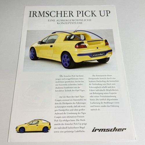 Irmscher pick 2p - /, brochure