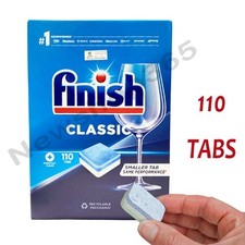 110 PASTIGLIE LAVASTOVIGLIE TABS DETERSIVO FINISH CLASSIC PULIZIA QUOTIDIANA