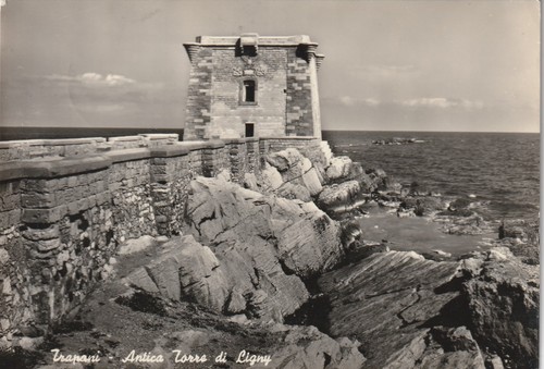 Trapani cartolina antica - -,