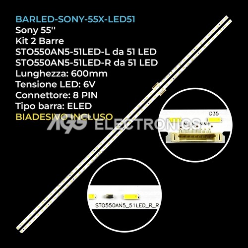 Kit barre strip led tv - 2,