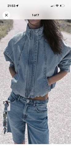 Giacca bomber zara denim - bomber,