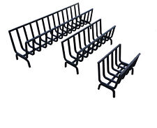 Brucialegna portalegna braciere in ferro per camino e barbecue 